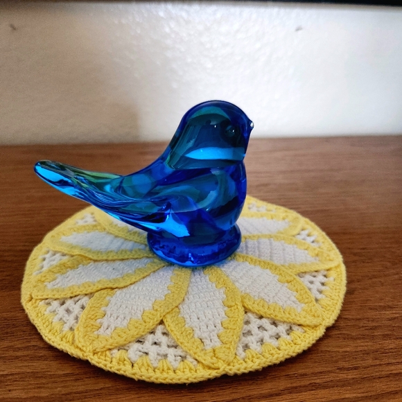 1996 Signed Leo Ward Blue Bird of Happiness - Picture 4 of 5